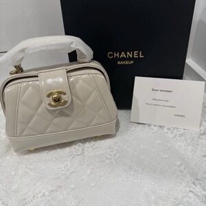 Chanel GWP VIP Makeup Quilted Women's Bag